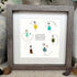Circle Of Thanks Retirement Sea Glass Framed Art - image 0