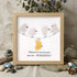 Embrace Your Wonderful Self Sea Glass Framed Art - Oak - 8" X 8" - image 7