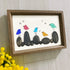 Birds Of A Feather Melody Sea Glass Framed Art - image 6