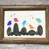 Birds Of A Feather Melody Sea Glass Framed Art - image 3