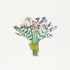 Nature's Beauty Flower Bouquet Sea Glass Framed Art - image 2