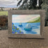 Tranquil Voyage Sailboats Sea Glass Framed Art - image 4