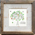 Love & Belonging Coastal Tree Sea Glass Framed Art - image 4