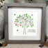 Love & Belonging Coastal Tree Sea Glass Framed Art - image 0