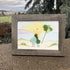 Custom Mama & Baby Sunset Sea Glass Framed Art - image 6