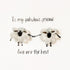 "To My Fabulous Friend" Cute Sheep Sea Glass Framed Art - image 2