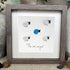 "You Are Unique" Sheep Motivational Sea Glass Framed Art - image 0
