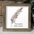 "Every Feather Holds a Dream" Sea Glass Framed Art - image 0