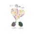 "Best Mom Ever" Birds Floral Heart Sea Glass Framed Art - image 2