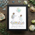 Handmade Appreciation Gift Sea Glass Framed Art - Black - 8" X 6" - image 8