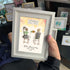 Personalized Anniversary Couple Toasting Sea Glass Framed Art - image 4