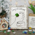 "Congratulations!" Champagne Toast Sea Glass Framed Art - Retro White - 8" X 6" - image 10