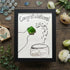 "Congratulations!" Champagne Toast Sea Glass Framed Art - Black - 8" X 6" - image 8
