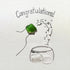 "Congratulations!" Champagne Toast Sea Glass Framed Art - image 2