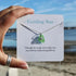 Guiding Star Inspirational Sea Glass Necklace - Green - image 5