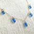 Artisan Crafted Sea Glass Multi-Charm Necklace - Blue - image 8