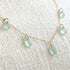 Artisan Crafted Sea Glass Multi-Charm Necklace - Sea Foam - image 2