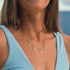 Artisan Crafted Sea Glass Multi-Charm Necklace - image 6