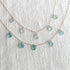 Artisan Crafted Sea Glass Multi-Charm Necklace - image 3