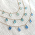 Artisan Crafted Sea Glass Multi-Charm Necklace - image 0