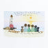 Custom Name Our Family By The Shore Sea Glass Framed Art - image 2