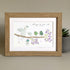 Angel & Bird Always By Your Side Sea Glass Framed Art - image 3