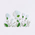White Sea Glass Flower Bouquet Framed Art - image 2