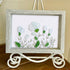 White Sea Glass Flower Bouquet Framed Art - image 8