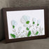 White Sea Glass Flower Bouquet Framed Art - image 4