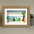 Custom Name The Best Family Memories Sea Glass Framed Art - image 6