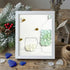Little Joys Vase & Bees Sea Glass Framed Art - White - 8" X 6" - image 9