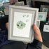 Wishes Take Flight Dandelion Sea Glass Framed Art - image 3