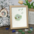 Wishes Take Flight Dandelion Sea Glass Framed Art - Oak - 8" X 6" - image 7