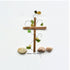 Bless This Home Cross & Vines Sea Glass Framed Art - image 2