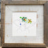 Graceful Blooms Lady Portrait Sea Glass Framed Art - image 4