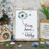 Every Dream Begins With A Wish Sea Glass Framed Art - Retro White - 8" X 6" - image 13