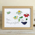Bloom Where You Are Planted Sea Glass Framed Art - Oak - 6" X 8" - image 12