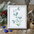 Green And White Fresh Flower Sea Glass Framed Art - White - 8" X 6" - image 13