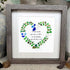 To Our Family Mom You Are The World Sea Glass Framed Art - image 4