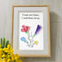 If Mothers Were Flowers Sea Glass Framed Art - image 0