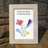 If Mothers Were Flowers Sea Glass Framed Art - image 4