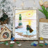 Couple Lighthouse Sunset Sea Glass Framed Art - Retro White - 8" X 6" - image 10