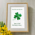 You Are My Four Leaf Clover Sea Glass Framed Art - image 0