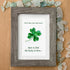 You Are My Four Leaf Clover Sea Glass Framed Art - image 5