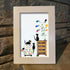 Cozy Home Cats Scene Sea Glass Framed Art - image 3