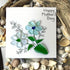 Blooms For Mom Pure Elegance Sea Glass Framed Art - Seaglass Card - 8" X 8" - image 1