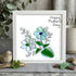Blooms For Mom Pure Elegance Sea Glass Framed Art - White - 8" X 8" - image 10