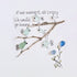 Carefree Vibe Birds Sea Glass Framed Art - Seaglass Card - 8" X 8" - image 1