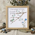 Carefree Vibe Birds Sea Glass Framed Art - Oak - 8" X 8" - image 5