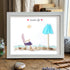 Happy Retirement Beach Chair And Umbrella Sea Glass Framed Art - White - 6" X 8" - image 11